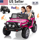 12V Electric 2-Seater Kids Ride-On Jeep Car with Remote Control Magic Cars 1