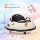 12V Electric Ride-On Bumper Car for Toddlers with Remote Control Magic Cars 3