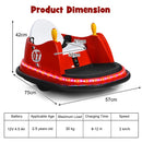 12V Electric Ride-On Bumper Car for Toddlers with Flashing Lights Magic Cars 3