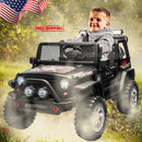 12V Electric Kids 2-Seater Ride-On Jeep Truck Toy with Bluetooth and Remote Control Magic Cars 1