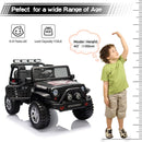 12V Electric Kids 2-Seater Ride-On Jeep Truck Toy with Bluetooth and Remote Control Magic Cars 21