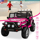 12V Electric 2-Seater Kids Ride-On Truck Jeep with Remote Control Magic Cars 0