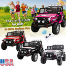12V Electric 2-Seater Kids Ride-On Jeep Truck with Remote Control Toy Car Magic Cars 10