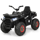 12V Electric Kids Ride-On 4 Wheeler ATV Quad with LED Lights Black Magic Cars 3