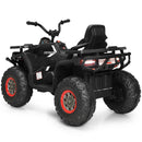 12V Electric Kids Ride-On 4 Wheeler ATV Quad with LED Lights Black Magic Cars 5