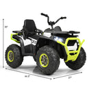 12V Electric Kids Ride-On ATV 4-Wheeler Quad with LED Lights and Music Magic Cars 1