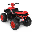 12V Electric Kids Ride-On 4 Wheeler ATV Quad with Music and LED Lights Red Magic Cars 5