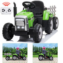 12V Battery-Powered Electric Ride-On Tractor with Trailer for Kids Magic Cars Variant 0