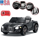 12V Licensed Bentley-Style Electric Ride-On Car for Kids with Remote Control and LED Lights Magic Cars 0