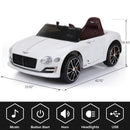 12V Electric Kids Ride-On Car Bentley Style Toy Vehicle with 2 Driving Modes and Music Magic Cars 1