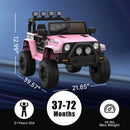 12V Electric Off-Road 4-Wheel Kids Ride-On Car with Remote Control and LED Lights Magic Cars 5