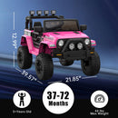 12V Electric Off-Road 4-Wheel Kids Ride-On Car with Remote Control and LED Lights Magic Cars 6