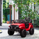 12V Electric Kids Ride-On Off-Road Truck Toy with Parent Remote Control Red Magic Cars 1