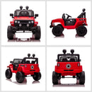 12V Electric Kids Ride-On Off-Road Truck Toy with Parent Remote Control Red Magic Cars 7