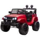 12V Electric Kids Ride-On Off-Road Truck Toy with Parent Remote Control Red Magic Cars 9