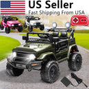 12V Electric Kids Ride-On Jeep Car with Power Wheels, 2-Seater, Music, and Remote Control Magic Cars 1