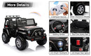12V Battery-Powered Electric Ride-On Jeep for Kids with Remote Control and MP3 Player Magic Cars 3