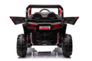 12V Electric Kids Ride-On Off-Road UTV Toy Car with 4 Wheels, Seat Belt, Leather Seat, and Remote Control Magic Cars 12
