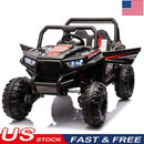 12V Electric Kids Ride-On Off-Road UTV Toy Car with 4 Wheels, Seat Belt, Leather Seat, and Remote Control Magic Cars 1