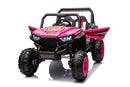 12V Electric Kids Ride-On Off-Road UTV Toy Car with 4 Wheels, Seat Belt, Leather Seat, and Remote Control Magic Cars 3