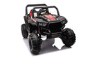 12V Electric Kids Ride-On Off-Road UTV Toy Car with 4 Wheels, Seat Belt, Leather Seat, and Remote Control Magic Cars 4