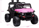 12V Electric Kids Ride-On Truck Toy with 3 Speeds, MP3, LED Lights, and Parent Remote Control Magic Cars 11