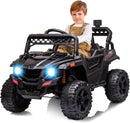 12V Electric Kids Ride-On Truck Toy with 3 Speeds, MP3, LED Lights, and Parent Remote Control Magic Cars 13