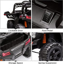 12V Electric Kids Ride-On Truck Toy with 3 Speeds, MP3, LED Lights, and Parent Remote Control Magic Cars 16