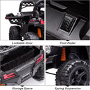 12V Electric Kids Ride-On Truck Toy with 3 Speeds, MP3, LED Lights, and Parent Remote Control Magic Cars 3