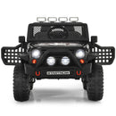 12V Electric Kids Ride-On Truck with MP3, Horn, and 2.4G Remote Control - Black Magic Cars 8