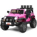 12V Pink Electric Ride-On Car for Kids with Remote Control, Storage Box, and Music Magic Cars 5