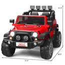 12V Electric Kids Ride-On Car with Remote Control, Storage Box, and Music – Red Magic Cars 1
