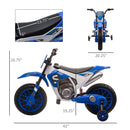 12V Electric Dirt Bike Motorcycle Toy with Training Wheels for Ages 3-5 Magic Cars 2