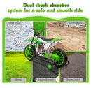 12V Electric Kids Ride-On Dirt Bike Motorcycle Toy with Training Wheels Green Magic Cars 3