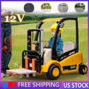 12V Electric Kids Ride-On Forklift Car with Remote Control, Music, and Liftable Forks for Ages 3+ Magic Cars 0