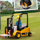 12V Electric Kids Ride-On Forklift Car with Remote Control, Music, and Liftable Forks for Ages 3+ Magic Cars 1