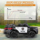 12V Electric Kids Ride-On Police Car with Remote Control, Siren, and Music Magic Cars 7