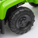 12V Battery-Powered Electric Ride-On Tractor with Trailer for Kids Magic Cars 12