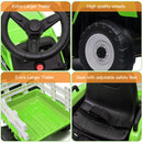 12V Electric Ride-On Kids Tractor Car Toy with Trailer and 3-Speed Remote Control Magic Cars 9