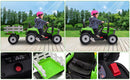 12V Electric Kids Ride On Tractor with Trailer and LED Lights, Battery Powered Toy Magic Cars 12