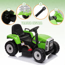 12V Electric Kids Ride On Tractor with Trailer and LED Lights, Battery Powered Toy Magic Cars 2