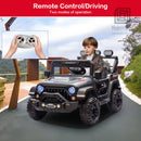 12V Electric Kids Ride-On Truck with Remote Control, DIY Stickers, Dual Motors, and MP3 Player Magic Cars 14