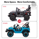 12V Electric Kids Ride-On Truck with Remote Control, DIY Stickers, Dual Motors, and MP3 Player Magic Cars 15
