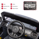 12V Electric Kids Ride-On Truck with Remote Control, DIY Stickers, Dual Motors, and MP3 Player Magic Cars 16