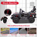 12V Electric Kids Ride-On Truck with Remote Control, DIY Stickers, Dual Motors, and MP3 Player Magic Cars 17
