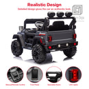 12V Electric Kids Ride-On Truck with Remote Control, DIY Stickers, Dual Motors, and MP3 Player Magic Cars 18