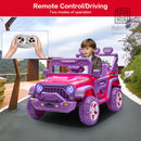 12V Electric Kids Ride-On Truck with Remote Control, DIY Stickers, Dual Motors, and MP3 Player Magic Cars 2