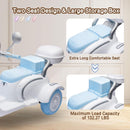 12V Electric 3-Wheel Ride-On Motorcycle Tricycle for Kids Ages 3-6 with 1.86-3.11 MPH Speed Magic Cars 28