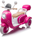 12V Electric 3-Wheel Ride-On Motorcycle Tricycle for Kids Ages 3-6 with 1.86-3.11 MPH Speed Magic Cars 8
