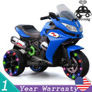 12V Rechargeable Electric Ride-On Motorcycle Toy with 1.8-3.2 MPH Speed for Ages 3-6 Magic Cars 1